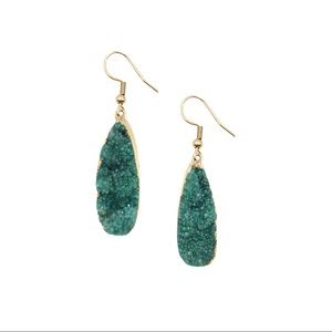 JADE DROP EARRINGS
